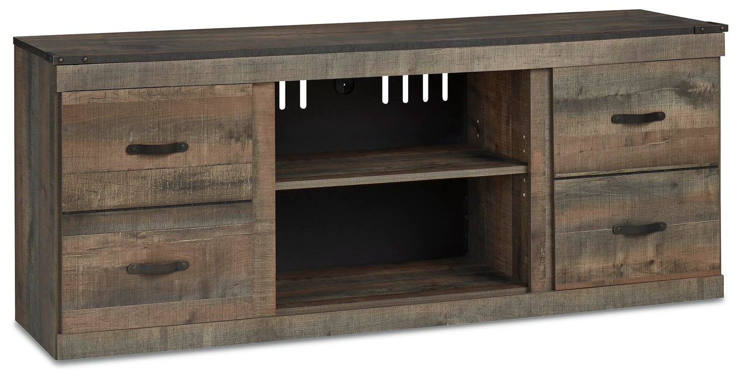 Trinell LG TV Stand w/Fireplace Option - Discount Furniture Connection