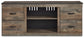 Trinell LG TV Stand w/Fireplace Option - Discount Furniture Connection