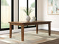 Ralene RECT DRM Butterfly EXT Table - Discount Furniture Connection