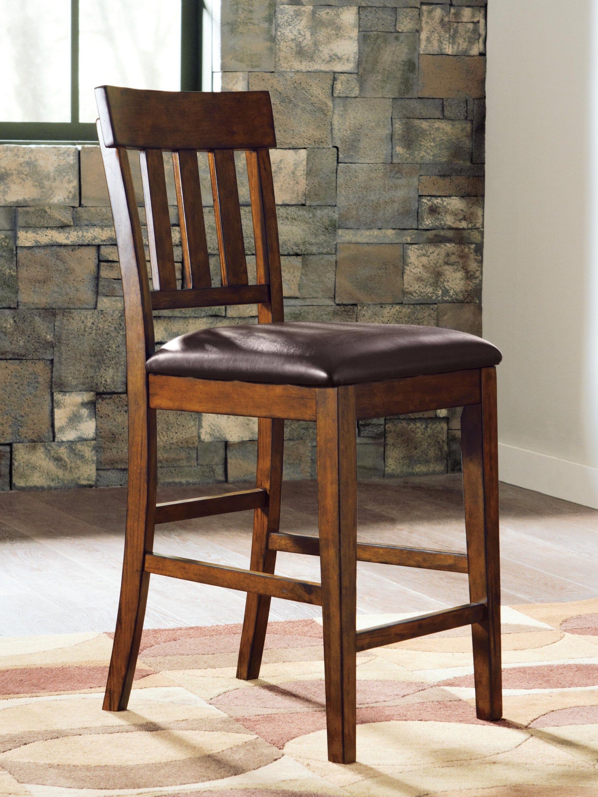 Ralene Upholstered Barstool (2/CN) - Discount Furniture Connection