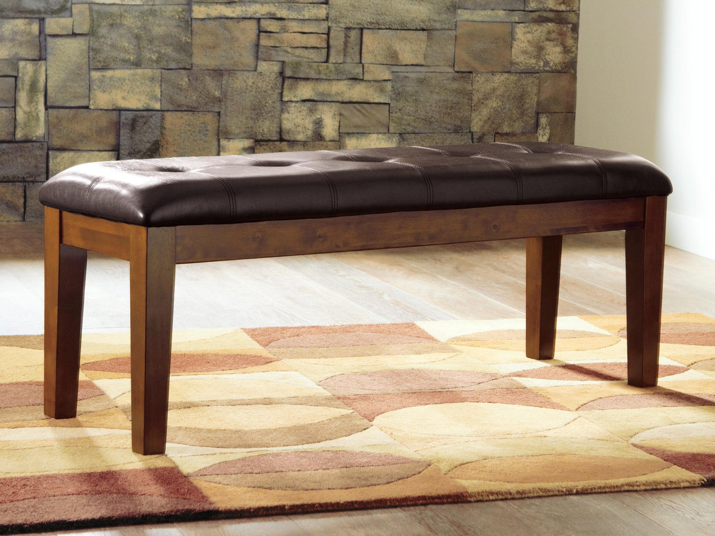 Ralene Large UPH Dining Room Bench - Discount Furniture Connection