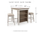 Skempton RECT DRM Counter TBL Set(3/CN) - Discount Furniture Connection