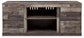 Derekson LG TV Stand w/Fireplace Option - Discount Furniture Connection
