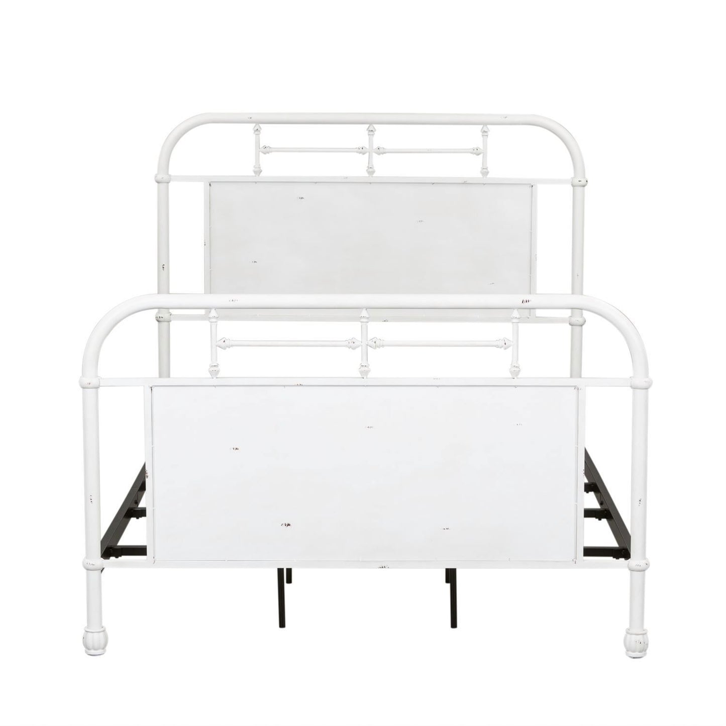 Full Metal Bed - Antique White