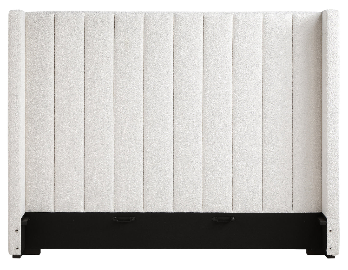 Pearson King Bed, Cream Velvet