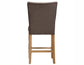 Artemis 24″ Counter Chair, Brown Velvet