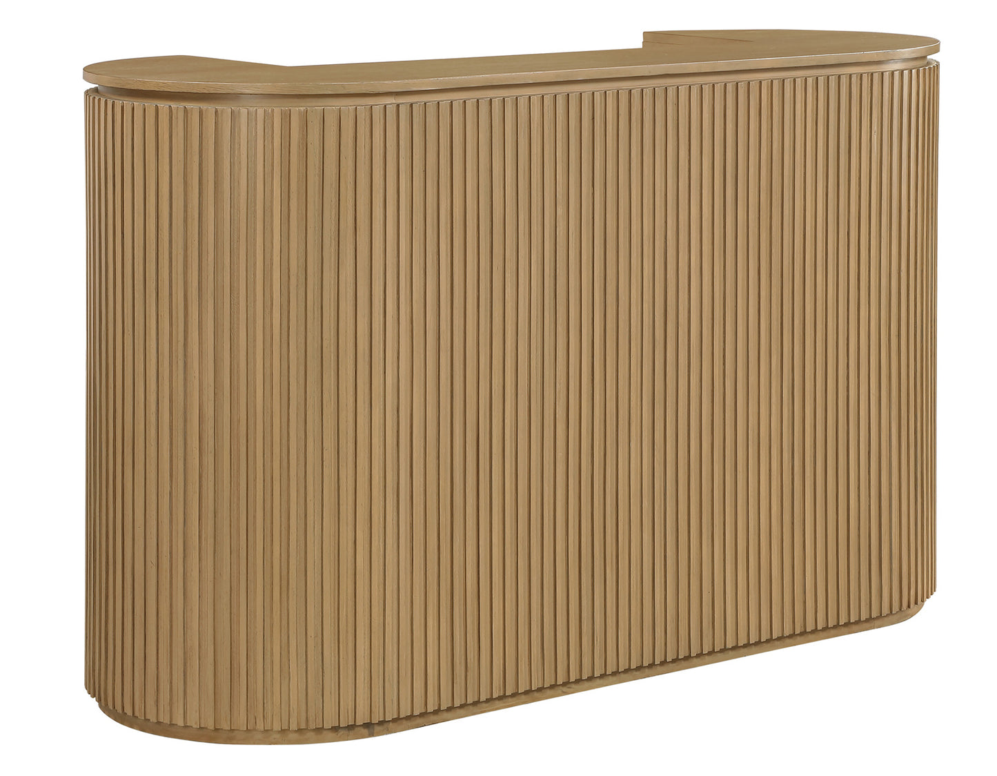 Colvin Reeded Bar, Toffee Finish