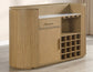 Colvin Reeded Bar, Toffee Finish