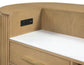 Colvin Reeded Bar, Toffee Finish