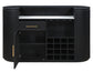 Colvin Reeded Bar, Black Finish