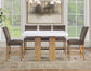 Artemis 5-Piece 54″ Square White Marble Counter Table, Sand Finish w/4 Brown Velvet Counter Chairs
