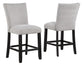 Artemis 24″ Counter Stool, Gray Chenille
