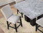 Artemis 24″ Counter Stool, Gray Chenille