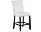 Artemis 24″ Counter Stool, White Vegan Leather