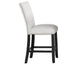 Artemis 24″ Counter Stool, White Vegan Leather