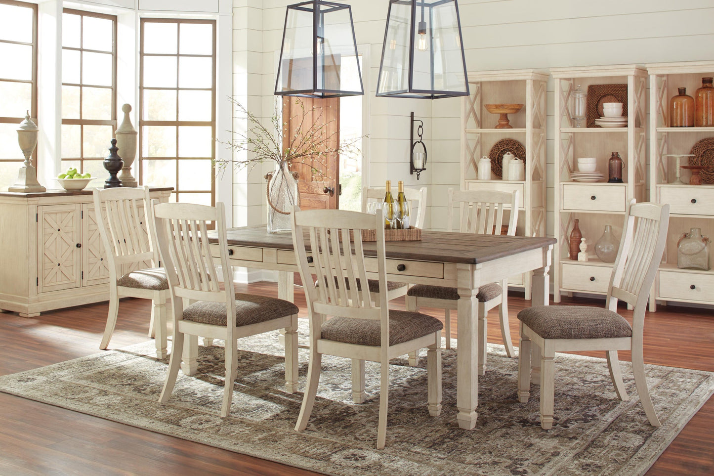 Bolanburg Rectangular Dining Room Table - Discount Furniture Connection