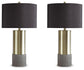 Jacek Metal Table Lamp (2/CN) - Discount Furniture Connection