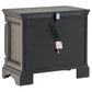 Cresswell 5-piece Eastern King Storage Bedroom Set Weathered Taupe