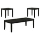 HP0426 Coffee Table 3 Pc Set Black