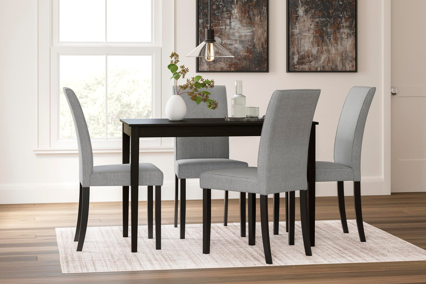 Kimonte Rectangular Dining Room Table - Discount Furniture Connection