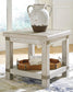 Carynhurst Rectangular End Table - Discount Furniture Connection
