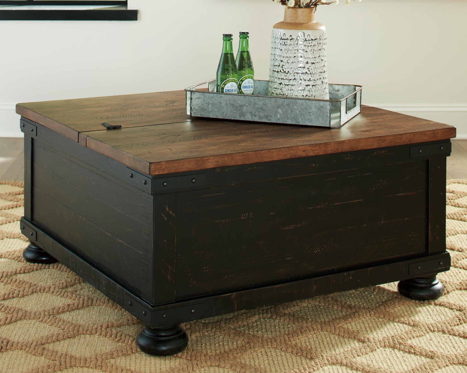 Valebeck Lift Top Cocktail Table - Discount Furniture Connection