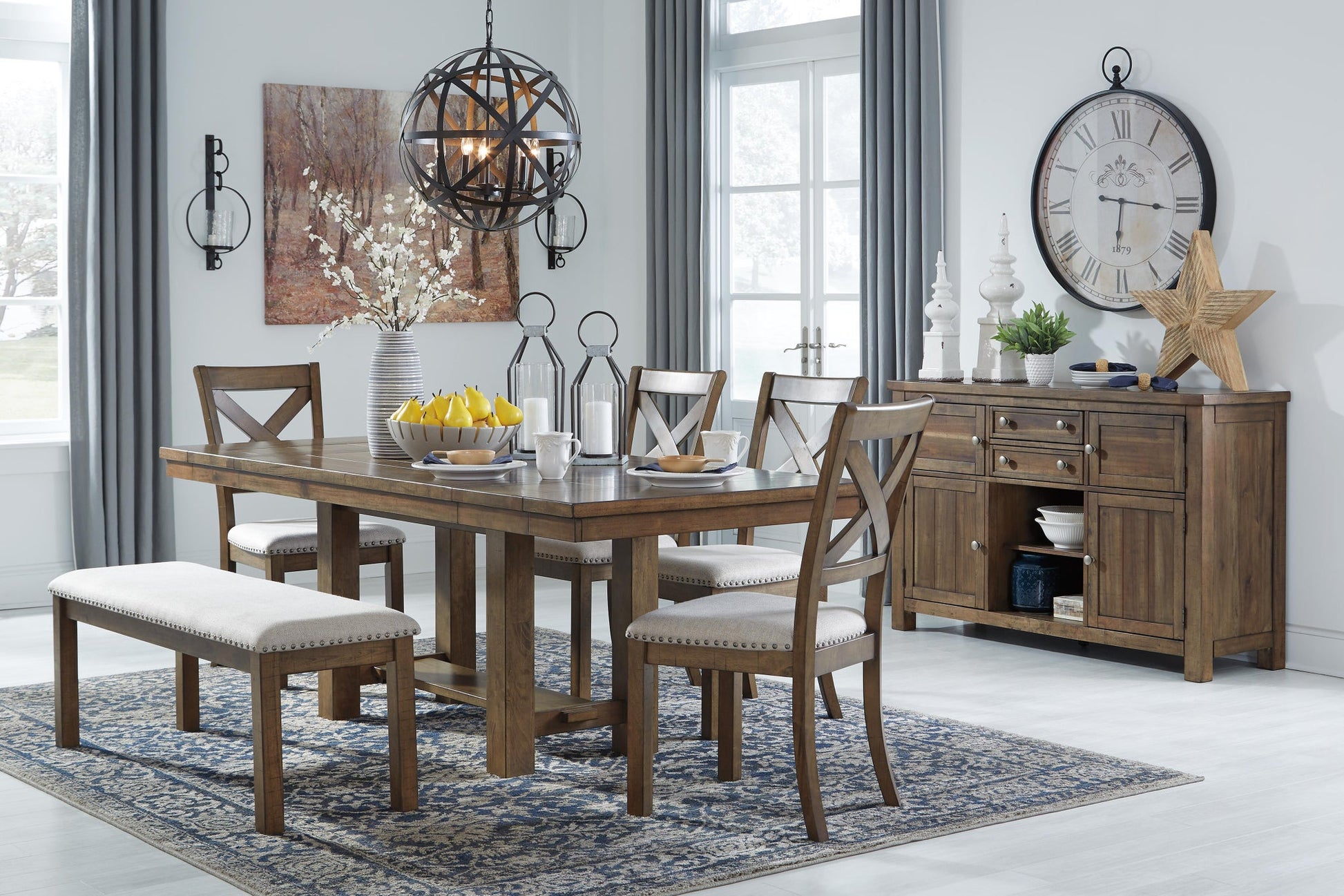 Moriville Upholstered Bench - Discount Furniture Connection
