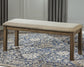 Moriville Upholstered Bench - Discount Furniture Connection