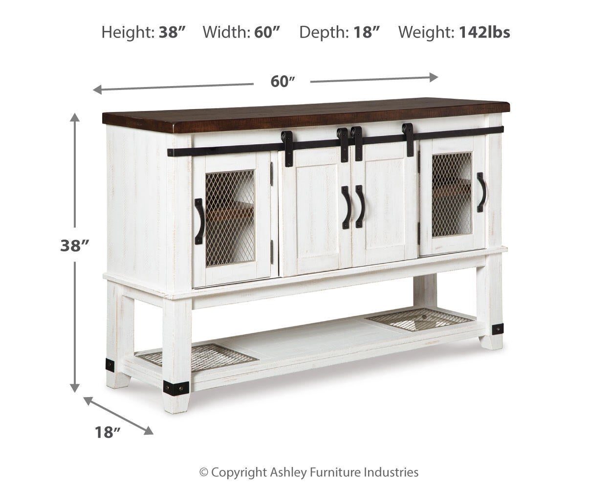 Valebeck Dining Room Server - Discount Furniture Connection