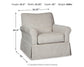 Searcy Swivel Glider Accent Chair - Discount Furniture Connection