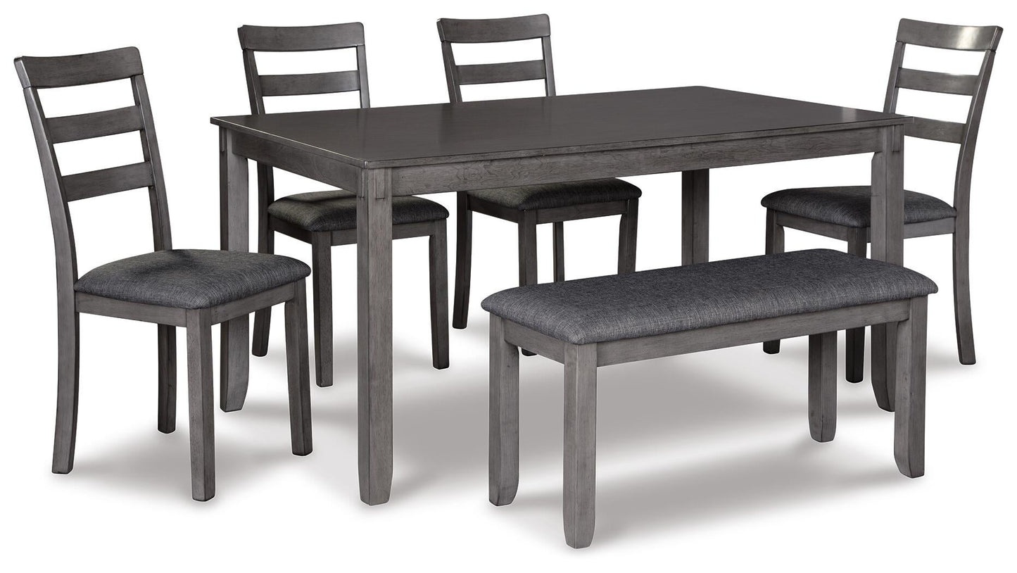 Bridson RECT DRM Table Set (6/CN) - Discount Furniture Connection