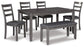 Bridson RECT DRM Table Set (6/CN) - Discount Furniture Connection