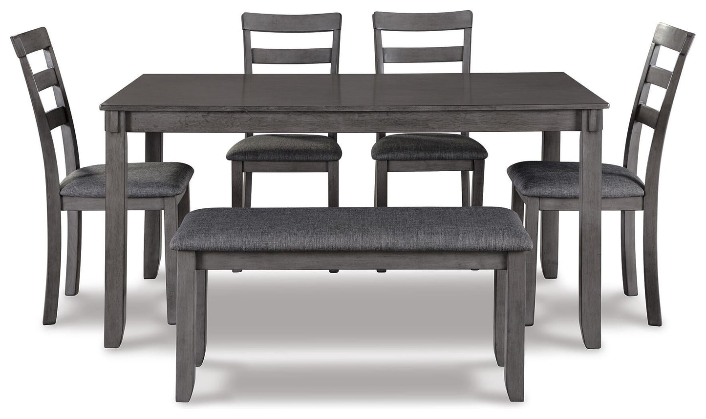 Bridson RECT DRM Table Set (6/CN) - Discount Furniture Connection