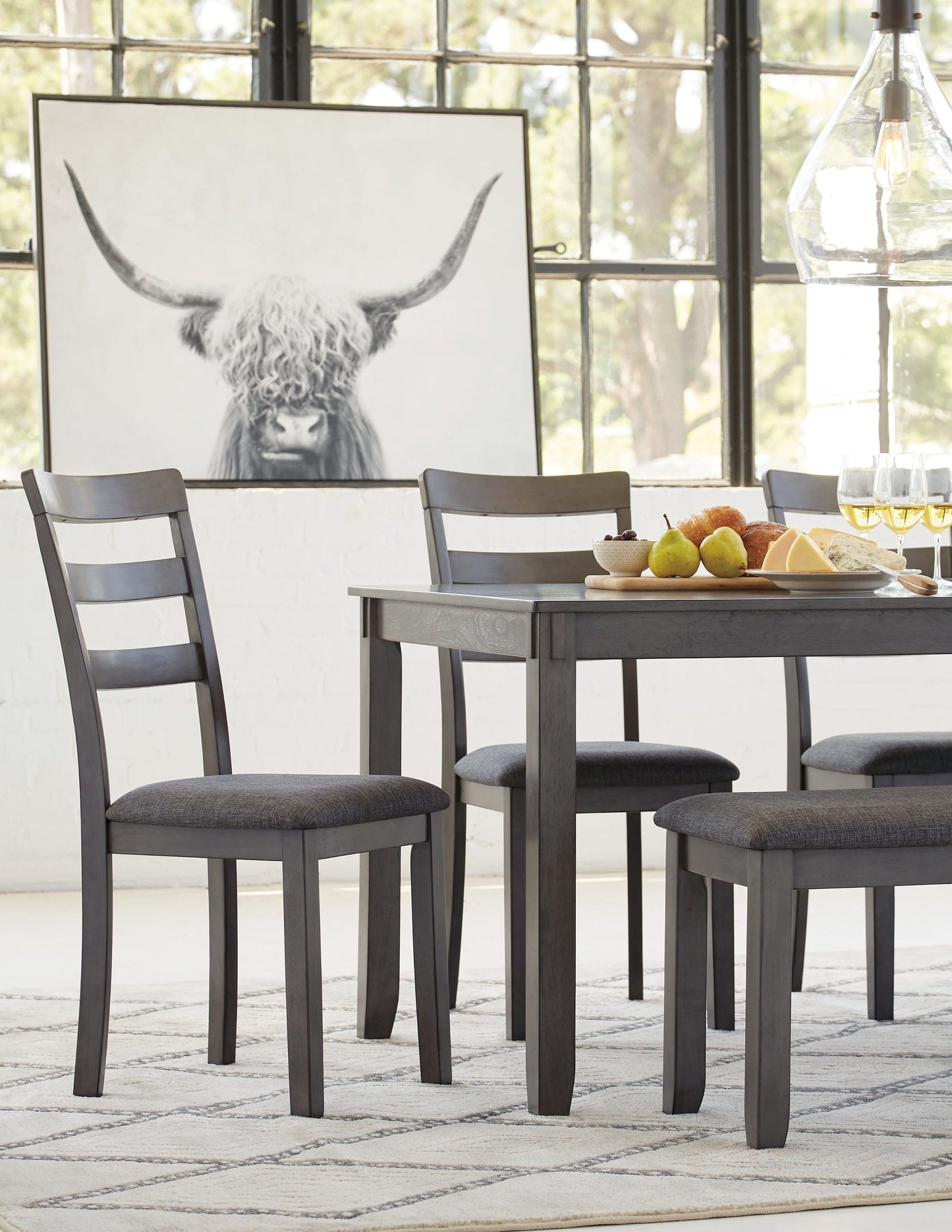 Bridson RECT DRM Table Set (6/CN) - Discount Furniture Connection