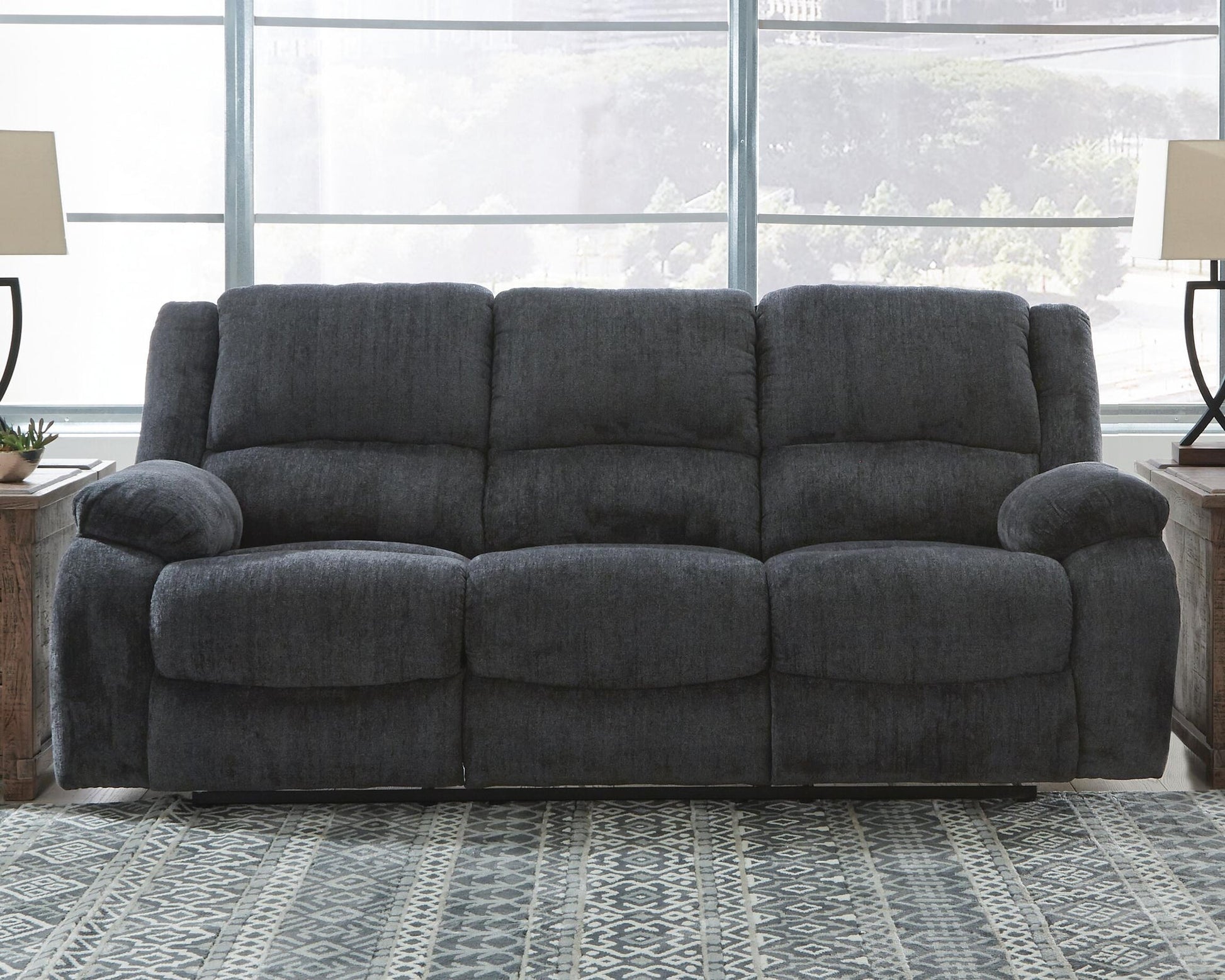 Draycoll Reclining Sofa - Discount Furniture Connection