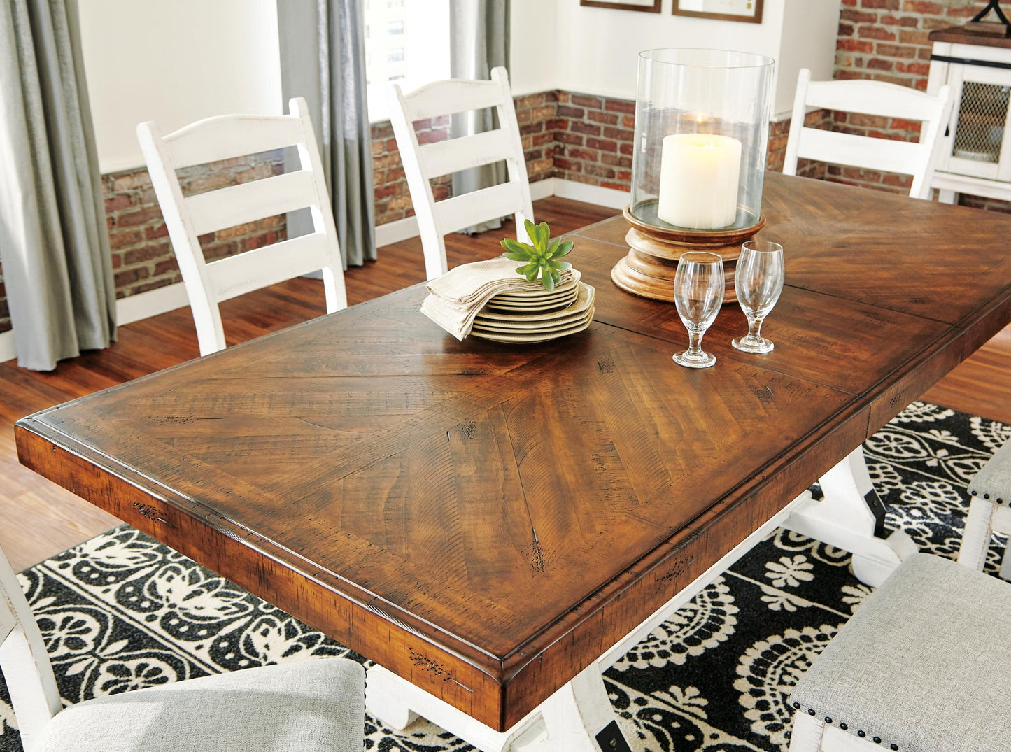 Valebeck Rectangular Dining Room Table - Discount Furniture Connection