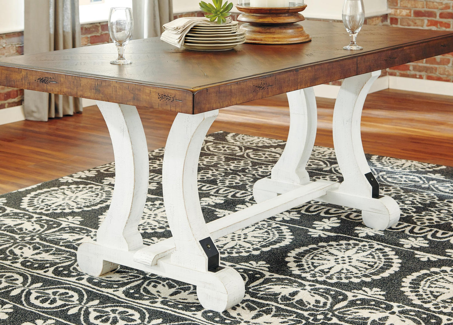 Valebeck Rectangular Dining Room Table - Discount Furniture Connection