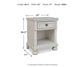 Robbinsdale One Drawer Night Stand - Discount Furniture Connection