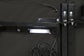 Weston Full Dual-Motor Massage Adjustable Bed Base in Black and Grey