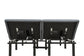 Weston Split Eastern King Massage Adjustable Bed Base in Black and Grey