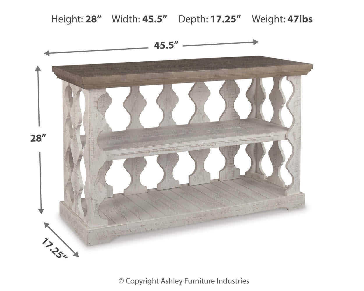 Havalance Console Sofa Table - Discount Furniture Connection
