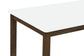 Merrin 7-piece 55-inch Rectangular Dining Set Off White and Walnut