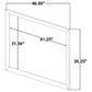 Farre 4-piece Queen Storage Bedroom Set Dark Brown