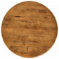 Dale Sculptural Round Solid Mango Wood Coffee Table Honey Mango