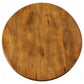 Dale 2-Piece Round Mango Wood Coffee and End Table Set Honey Mango