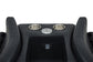 Madden 3-piece Corduroy Upholstered Manual Theater Seating Black