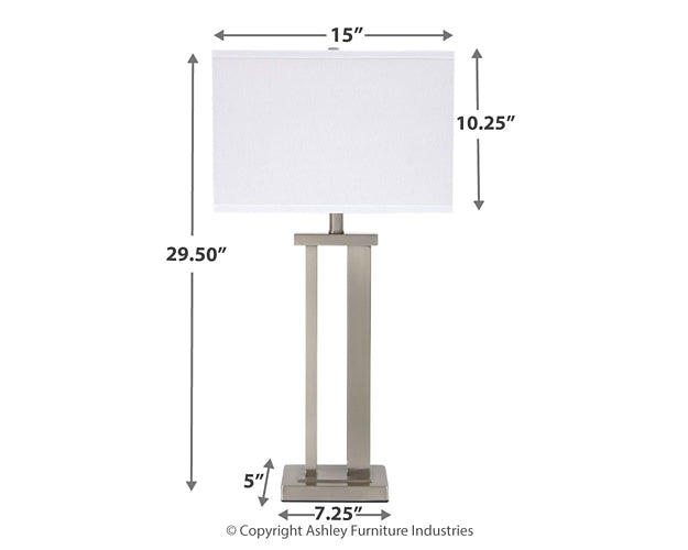 Aniela Metal Table Lamp (2/CN)