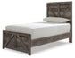 Wynnlow  Crossbuck Panel Bed