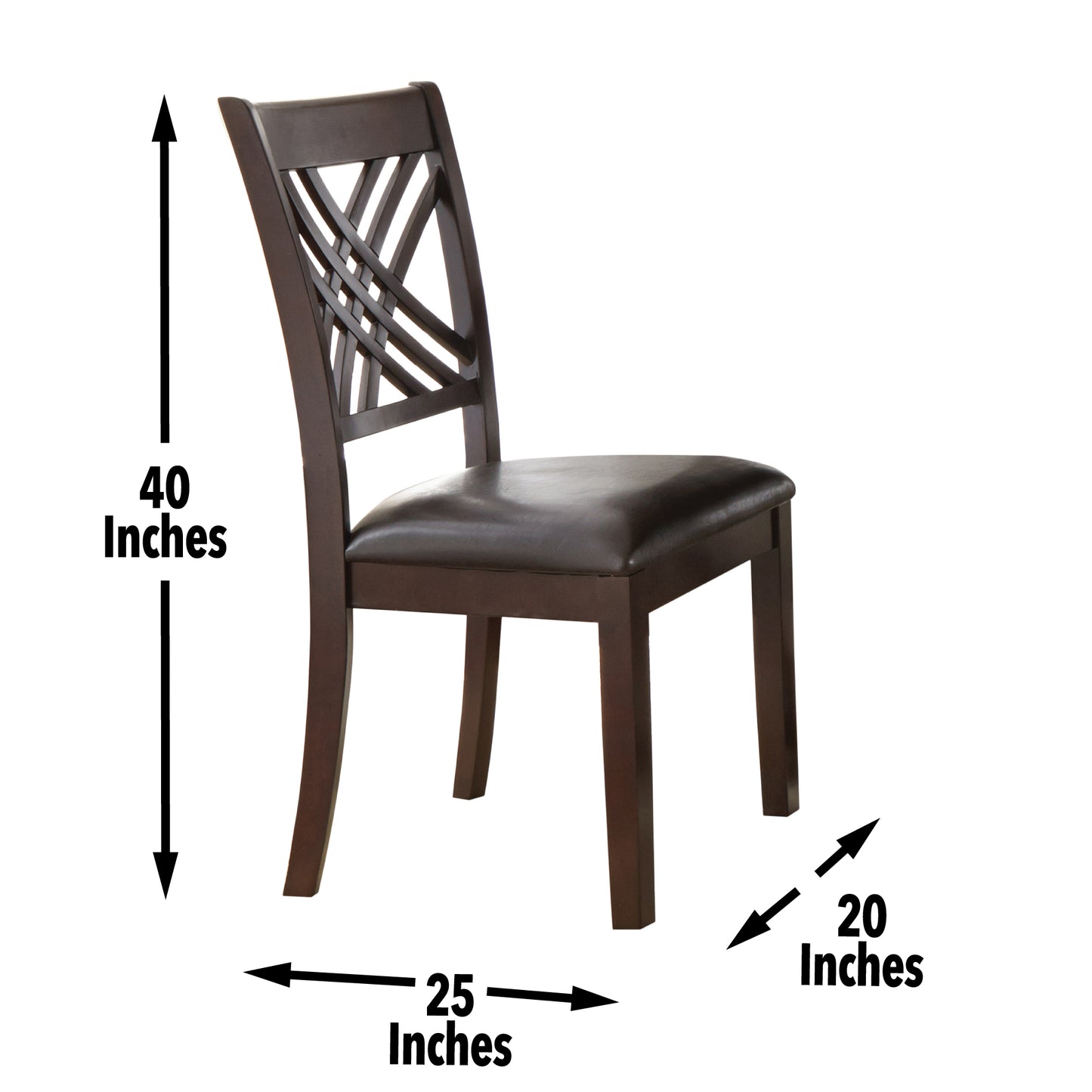 Adrian 5 Piece Set
(Table & 4 Side Chairs)