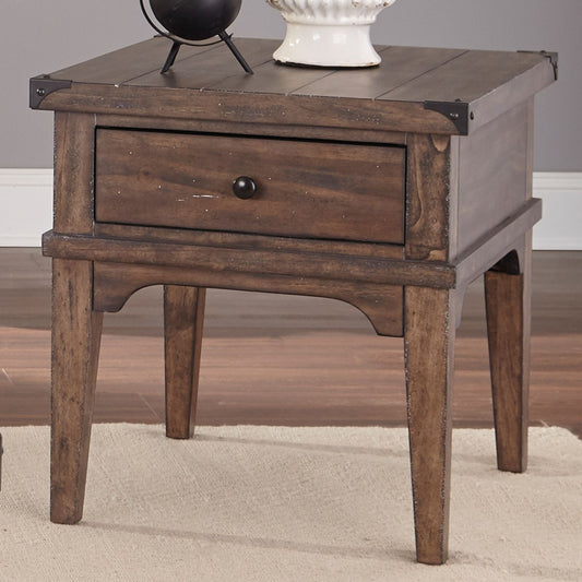 Aspen Skies - End Table - Discount Furniture Connection